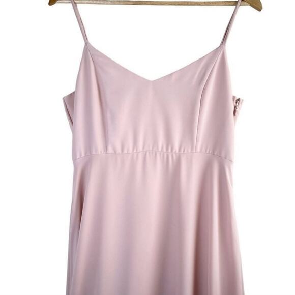 Show Me Your Mumu Faith Maxi Dress in Dusty Blush Crisp New with Tag - Picture 7 of 9